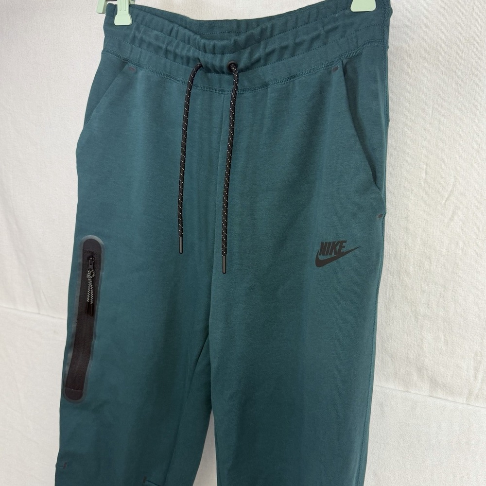 Nike Women's Tech Fleece Joggers Small NWOT Dark Green Athletic Sportswear